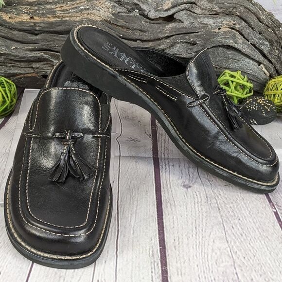 Franco Sarto Tassel Loafer Mules - Picture 1 of 9